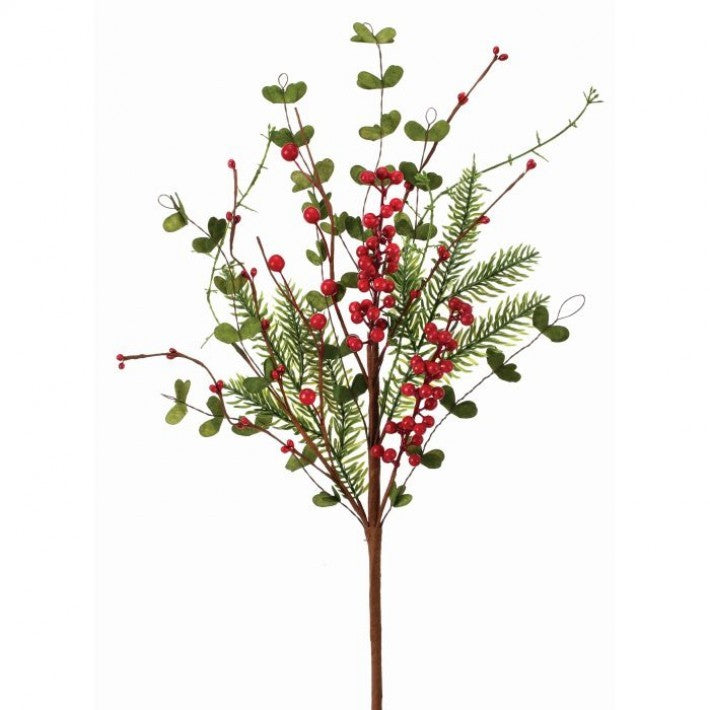 Berry Boxwood Spruce Spray