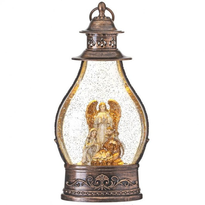 Nativity Lighted Water Lantern