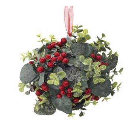 Eucalyptus Berry Kissing Ball