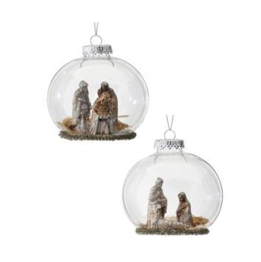 Nativity Dome Ornament