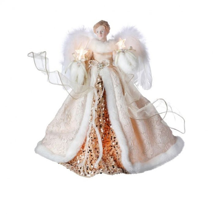 Champagne Gold Angel Tree Topper