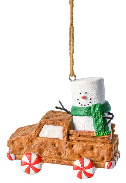 S'mores Graham Cracker Truck Ornament
