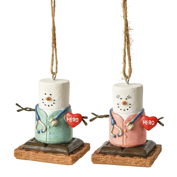 S'Mores Hero Ornament - 2 Options