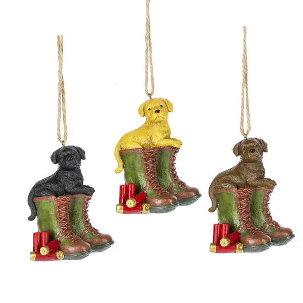 Hunting Dog Ornaments - 3 Styles