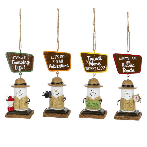 S'more Park Explorer Ornaments - 4 Options