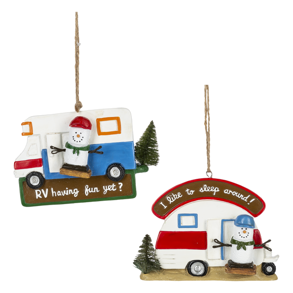 S'more RV & Camper Ornaments - 3 Options