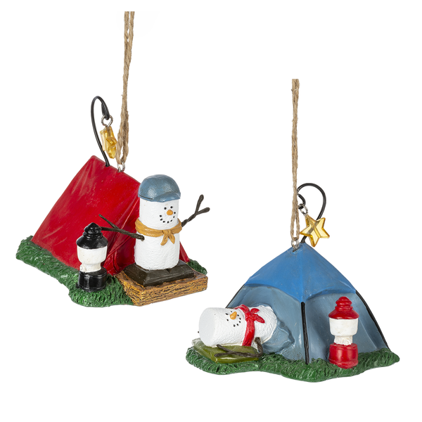S'more Tent Ornaments - 2 Styles