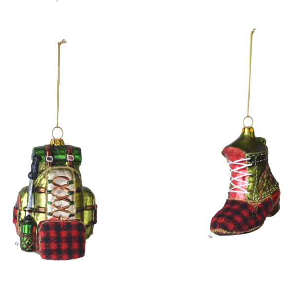 Hiking Equipment Ornaments - 2 Options
