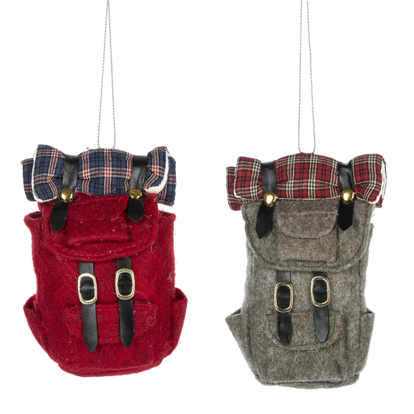 Backpack Ornaments - 3 Options