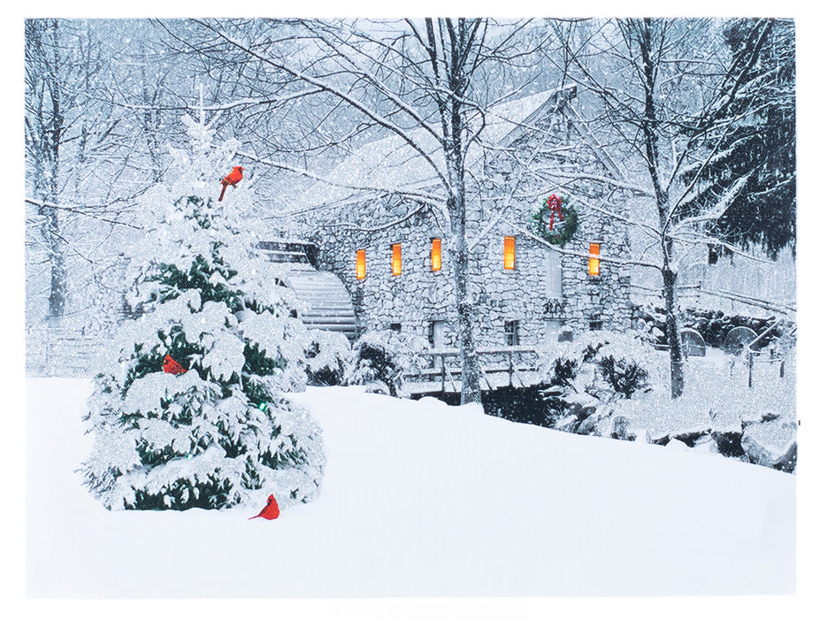 Wintery Cabin