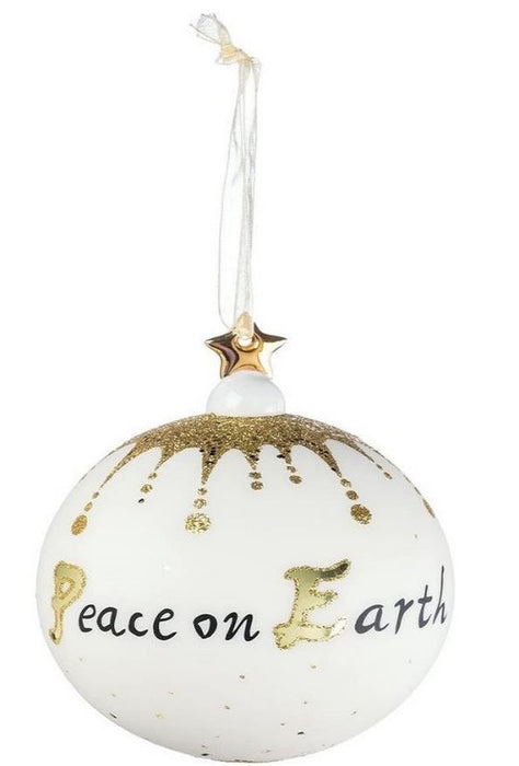 Peace On Earth Ball Ornament