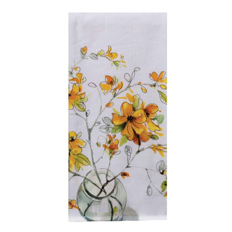 Sweet Home Forsythia Dual Purpose Terry Towel