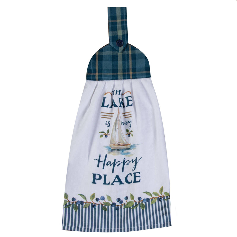 Lakeside Retreat Tie Towel