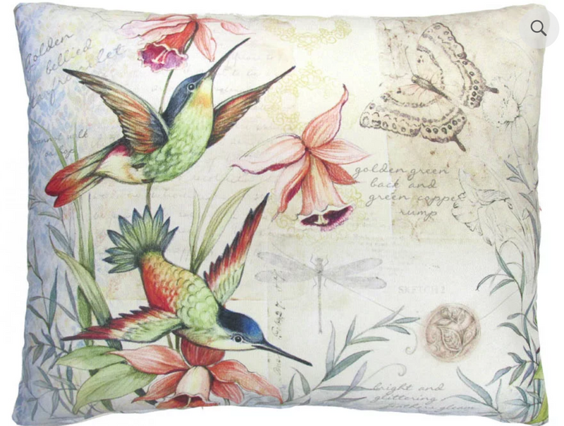 Hummingbird Pillow