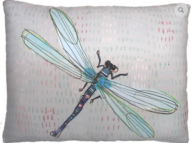 Dragonfly Pillow - Rectangle