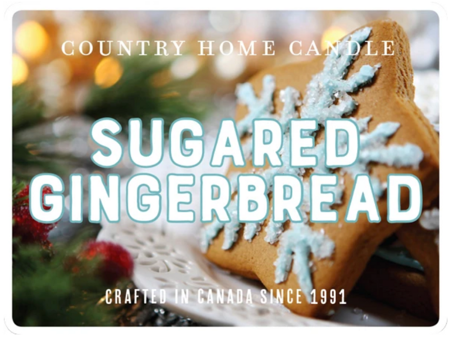 Sugared Gingerbread - Country Home Candle