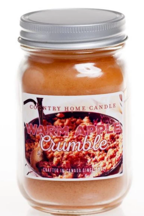 Warm Apple Crumble - Country Home Candle