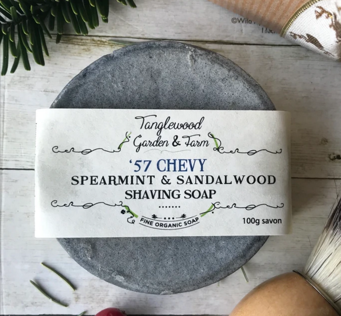 57' Chevy Shaving Soap - Organic Soap