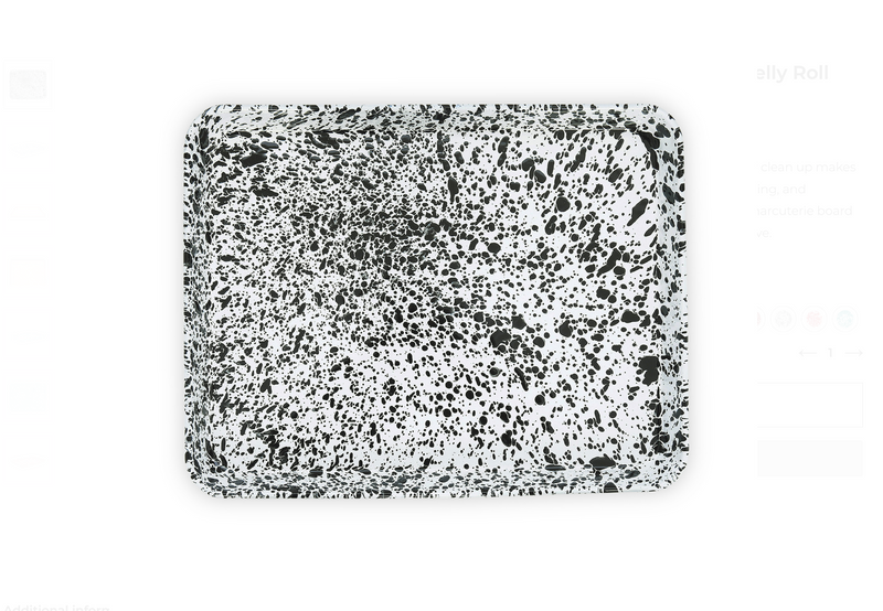 Jelly Roll Tray Splatter & Vintage - 11 Colors