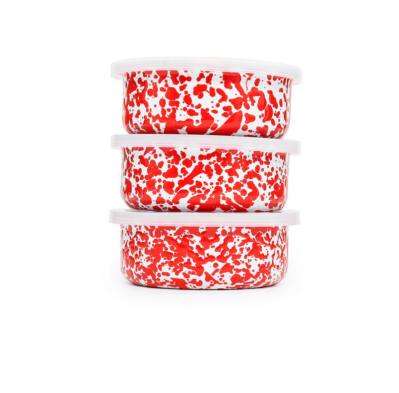 Storage Bowl 3 Piece  Set - 9 Colors