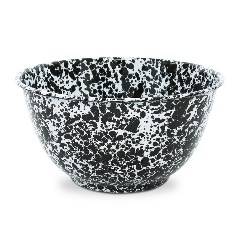 Bowl - 5 Quart Large Bowl - Splatter & Vintage