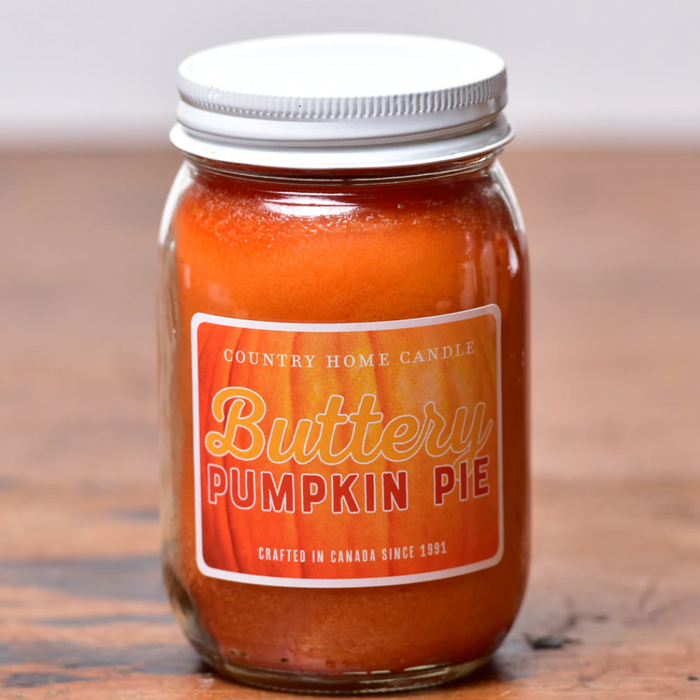 Buttery Pumpkin Pie - Country Home Candle