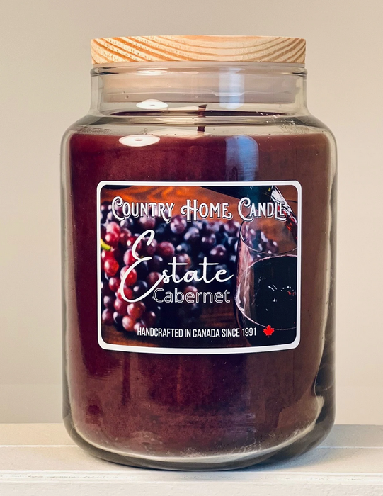 Estate Cabernet - Country Home Candle
