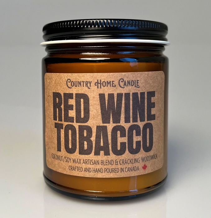 Red Wine & Tobacco - Country Home Candle