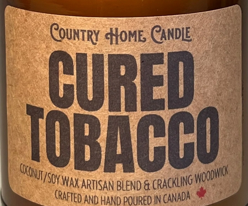 Cured Tobacco - Country Home Candle