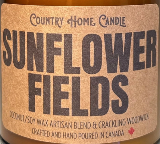 Sunflower Fields - Country Home Candle