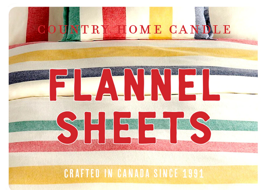 Flannel Sheets- Country Home Candle