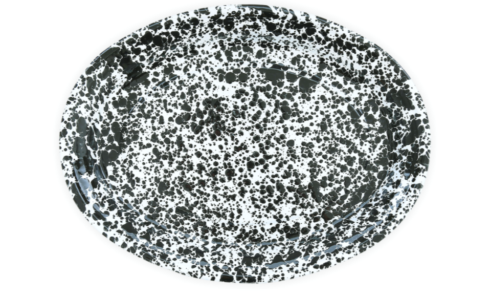 Platter - Splatter Oval- 5 Colors