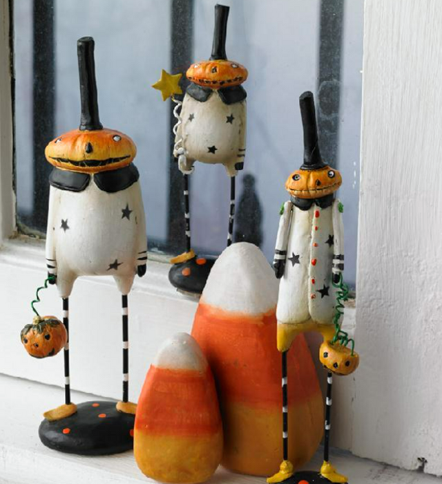 Candy Corn Pieces - Set of 2