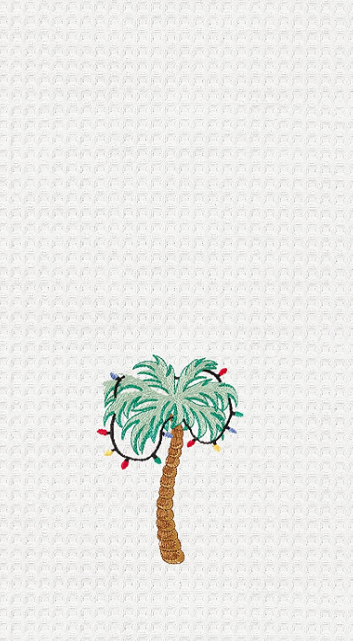 Tropical Palm Tree Christmas Lights