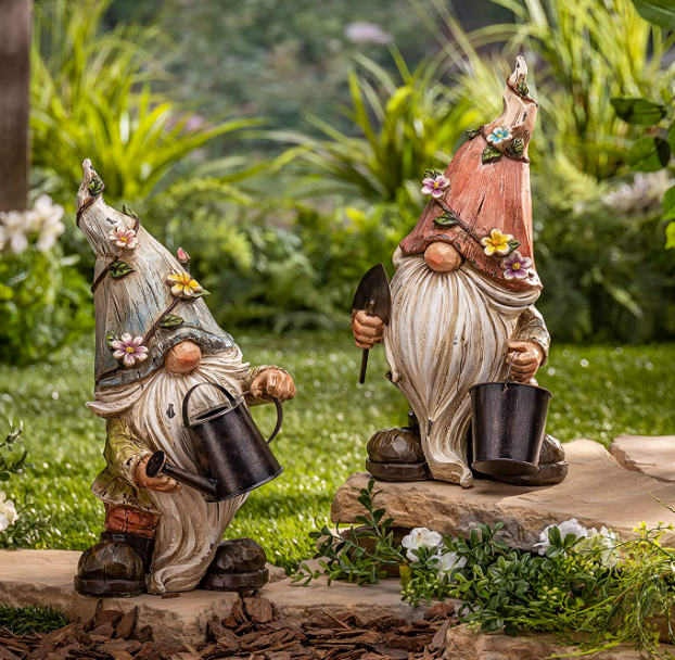 Garden Gnome Figurines - 3 Options