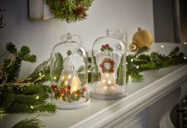 Cloche Angel/Church Light Up - 3 Options