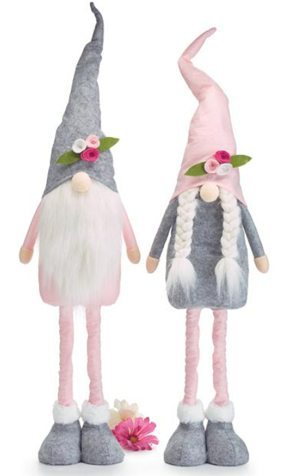 PINK AND GRAY GNOMES- 2 Options