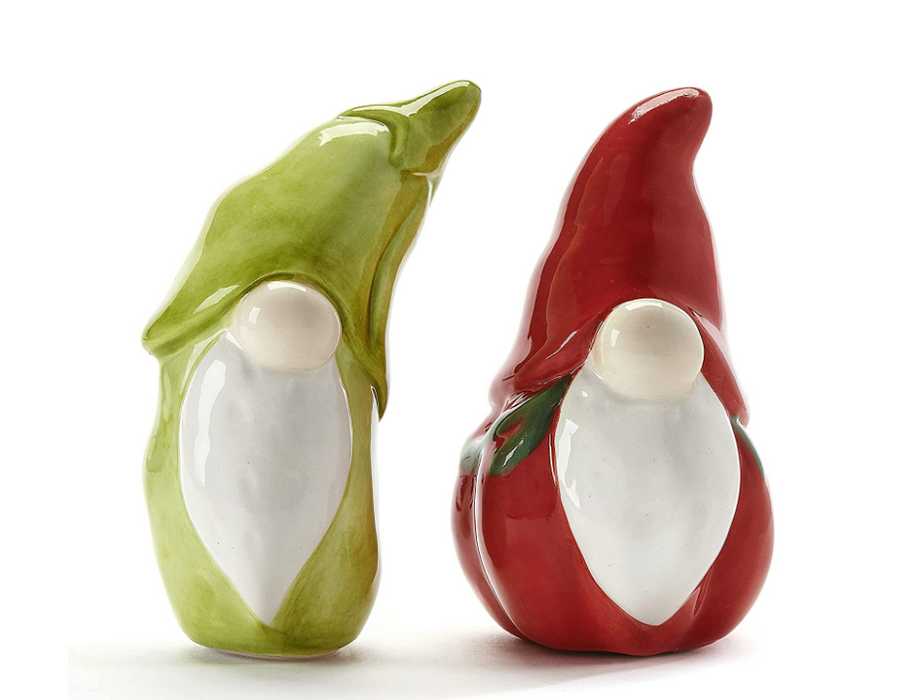 Veggie Gnome Salt and Pepper Set