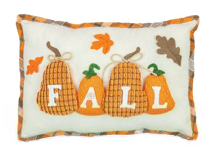 FALL PLAID PILLOW