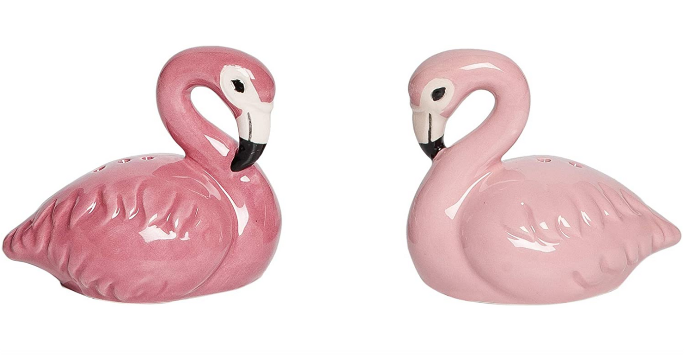 Flamingo Ceramic S/P Set of 2