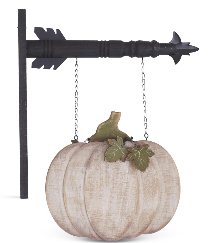 Wood Cream Pumpkin Arrow Replacement