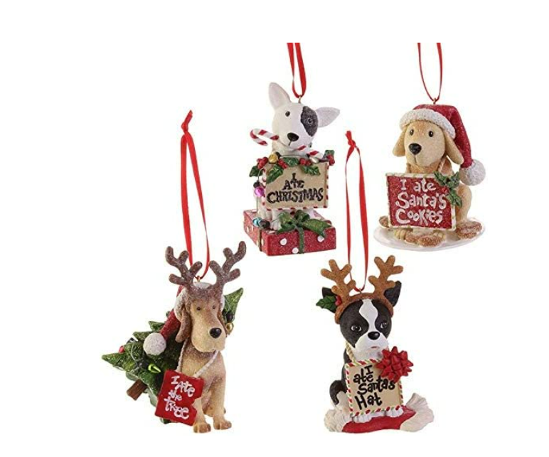 DOG ORNAMENT - 4 Options