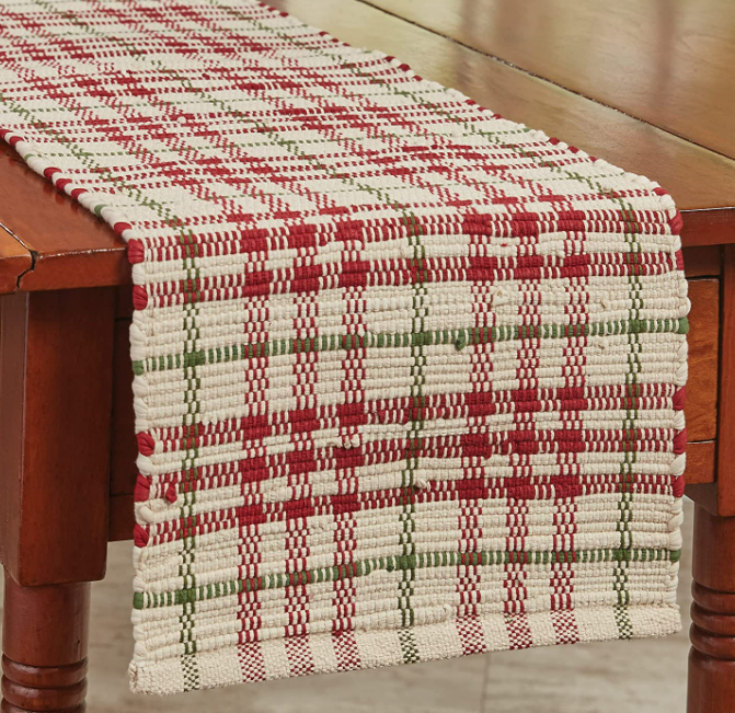 Christmas Memories Chindi Table Runner- 2 Lengths