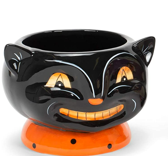 Black Cat and/or Witch Snack Dish - 3 Options