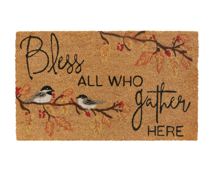 Bless All Who Gather Here Doormat