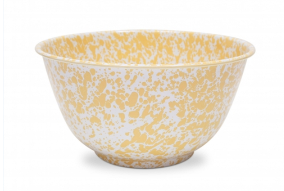 Bowl - 5 Quart Large Bowl - Splatter & Vintage
