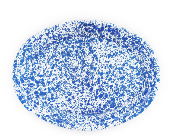 Platter - Splatter Oval- 5 Colors
