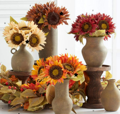Sunflower Bundle - 4 Colors