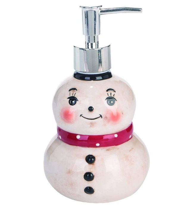 Nostalgic Snowman Soap Dispenser