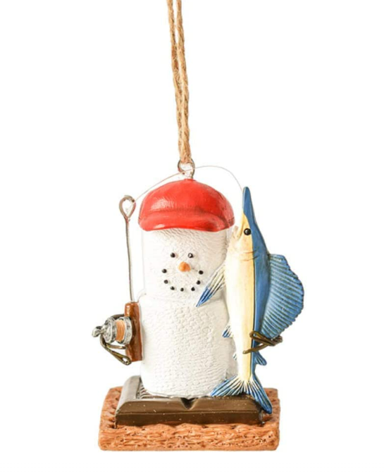 S'Mores Deep Sea Fisherman Hanging Ornament